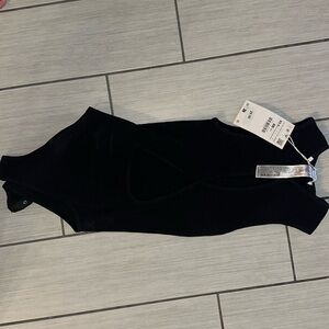 Black Zara bodysuit